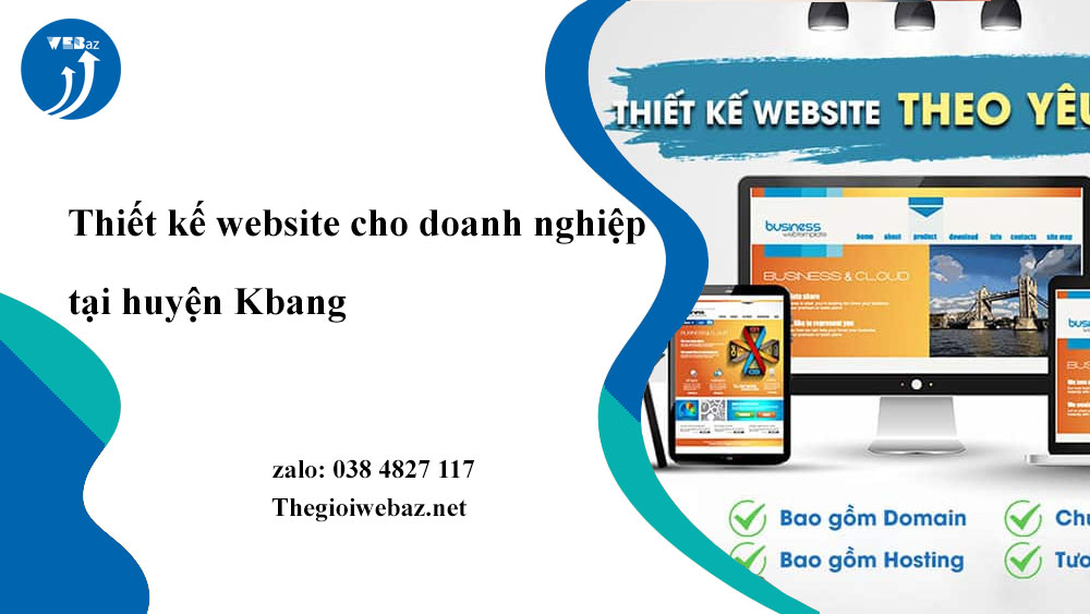 Thiết kế website cho doanh nghiệp tại huyện Kbang