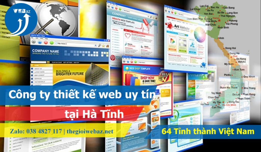 Công ty thiết kế web uy tín tại Hà Tĩnh