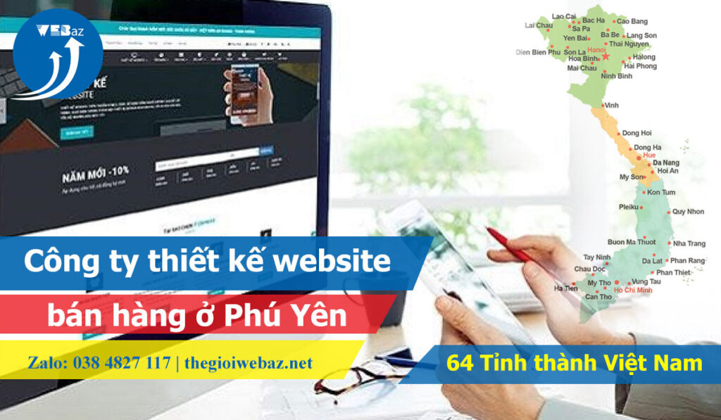 Công ty thiết kế website bán hàng ở Phú Yên