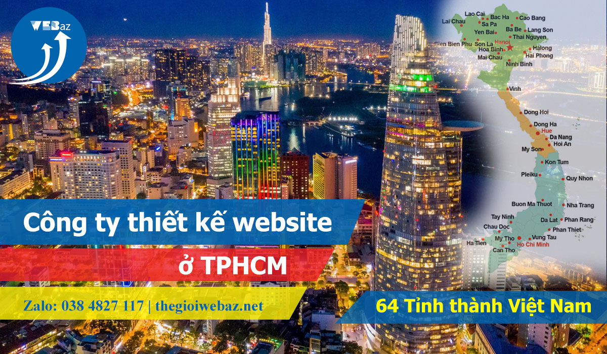 Cong ty thiet ke website o TPHCM