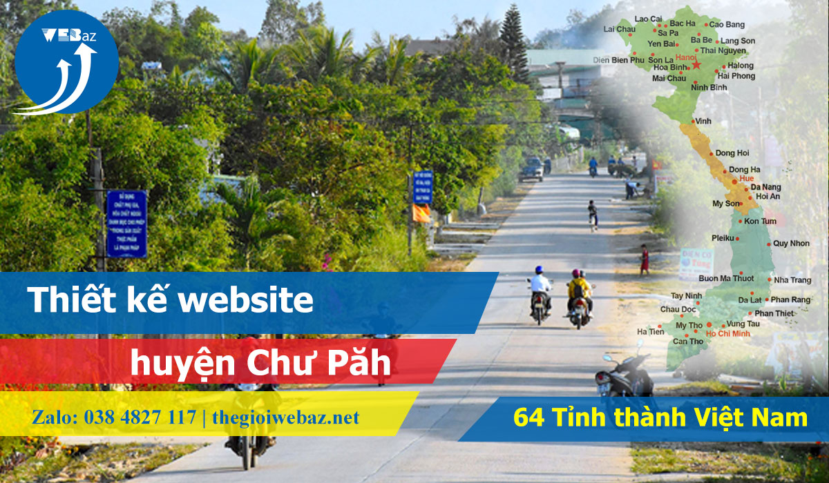 Thiết kế website huyện Chư Păh