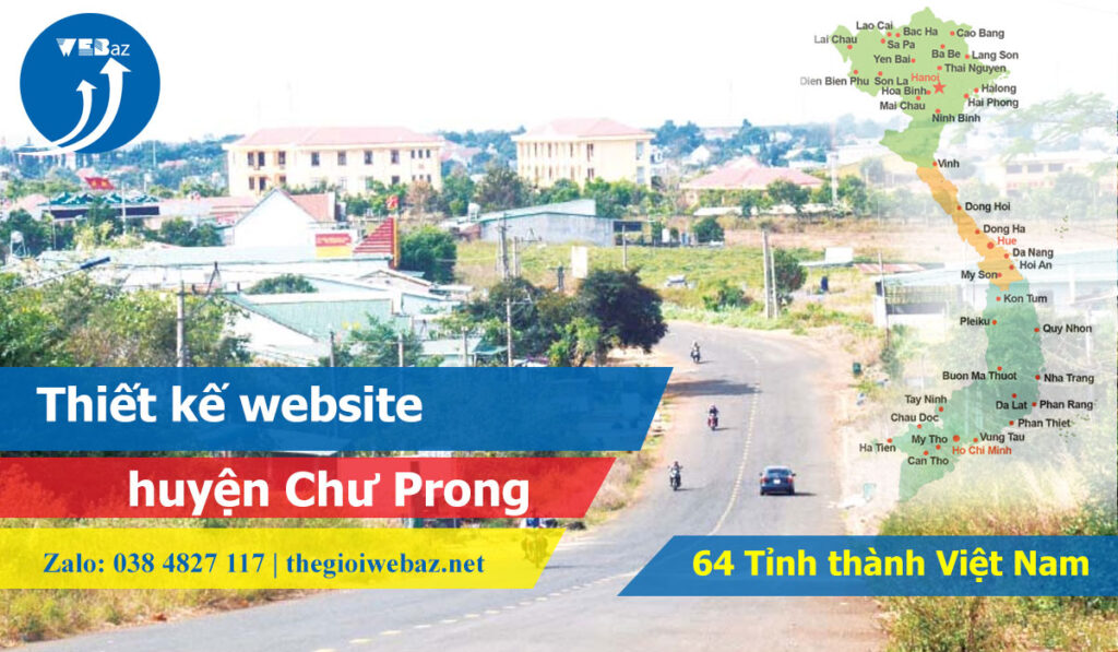 Thiết kế website huyện Chư Prong