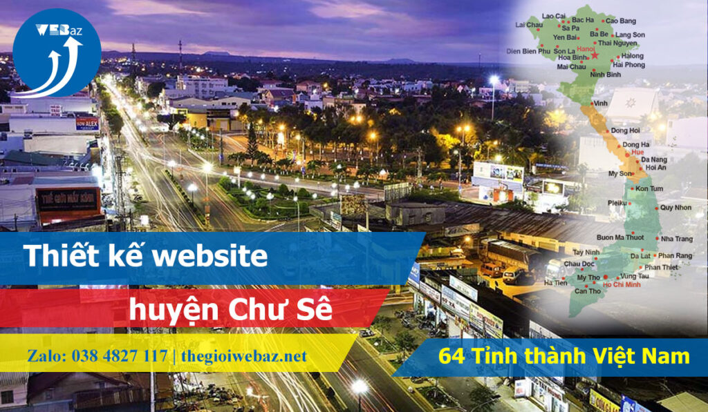 Thiết kế website huyện Chư Sê