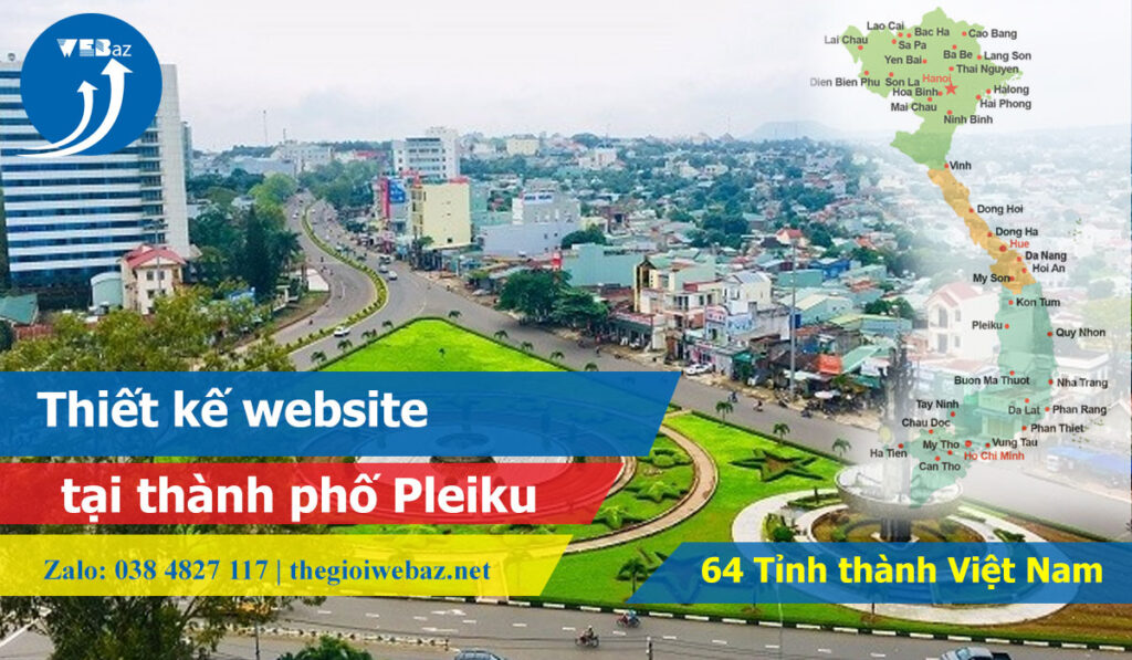 Thiết kế website tại thành phố Pleiku