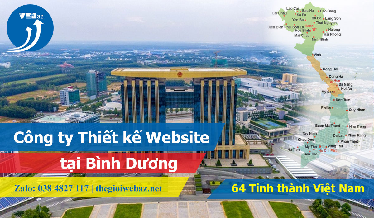 Công ty Thiết kế Website tại Bình Dương