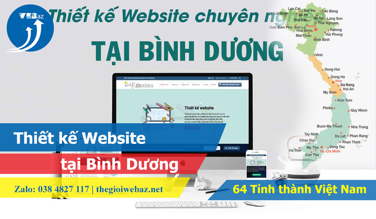 Thiết kế Web tại Bình Dương