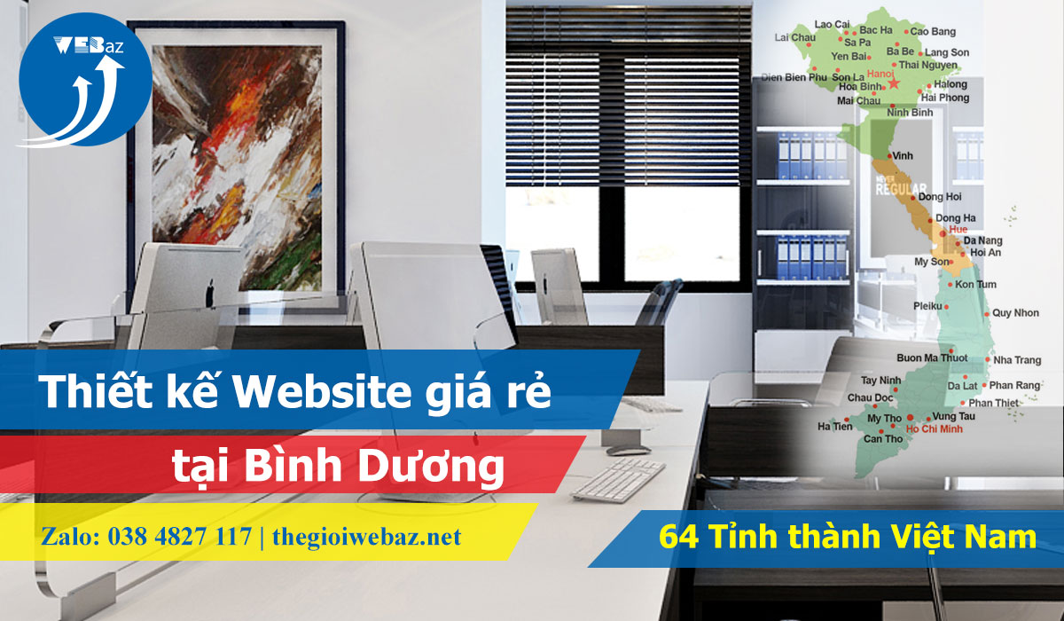 Thiết kế Website giá rẻ tại Bình Dương