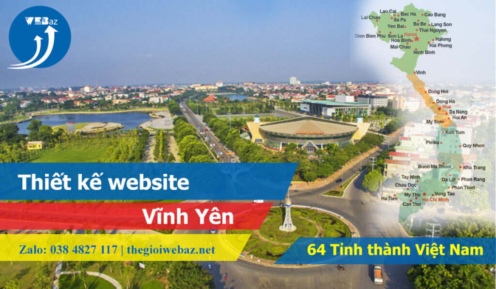 Thiết kế website Vĩnh Yên