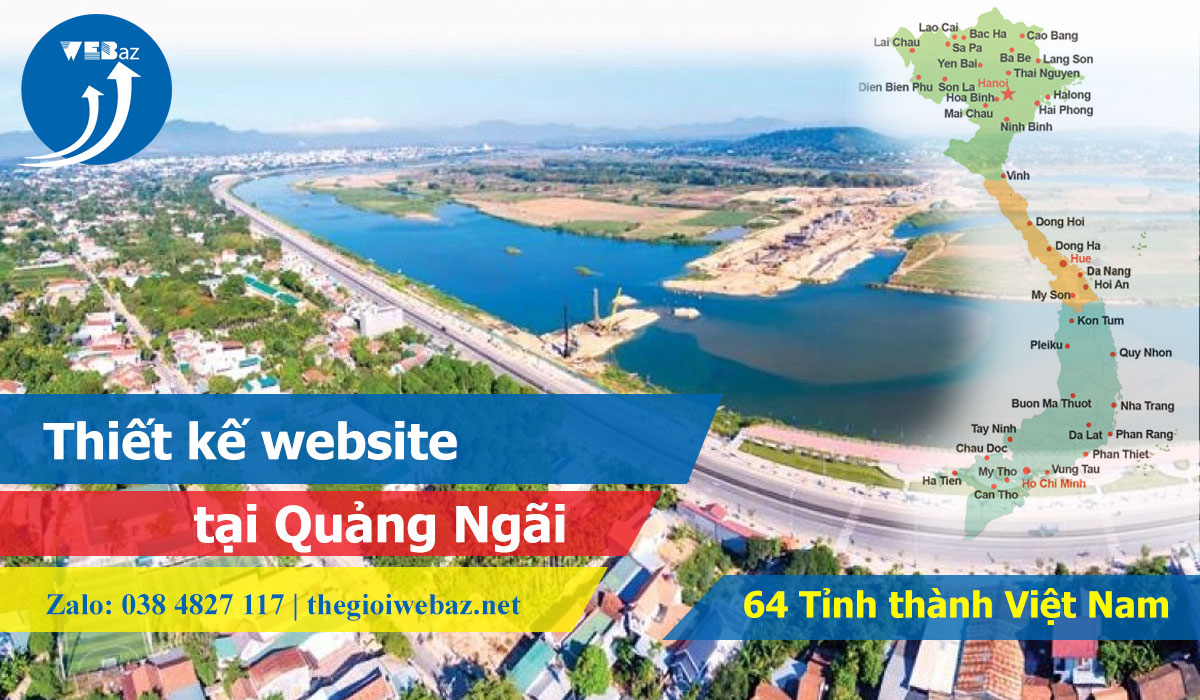 Thiết kế website tại Quảng Ngãi